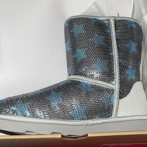 UGGs sequins sneakers Big  kids size 6